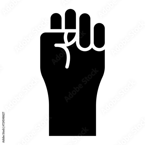 Black Lives Matter Icon Style