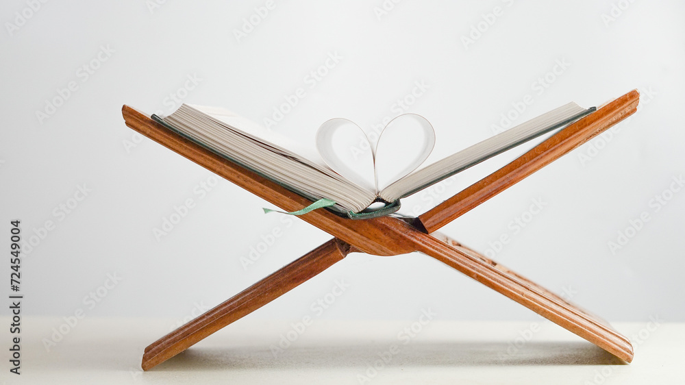wooden stand for reciting the Koran wooden stand for reciting the Koran