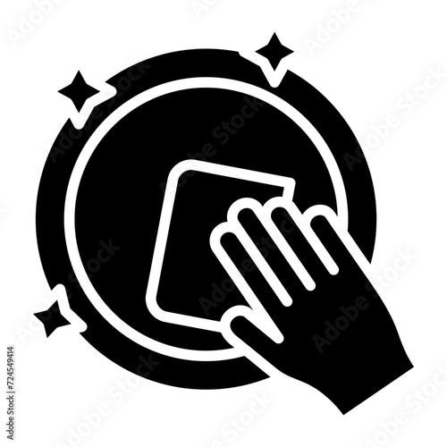 Wash Dishes Icon Style
