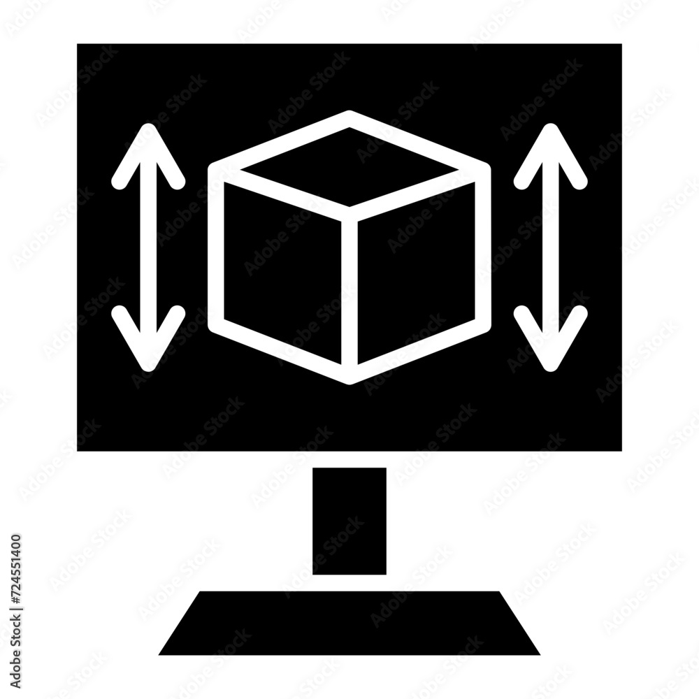 Computer Aided Design Icon Style Computer Aided Design Icon Style