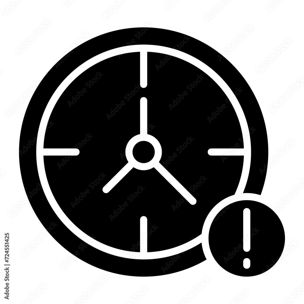 Clock Out Icon Style Clock Out Icon Style