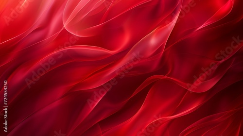 Red abstract background. Dynamic shapes composition.