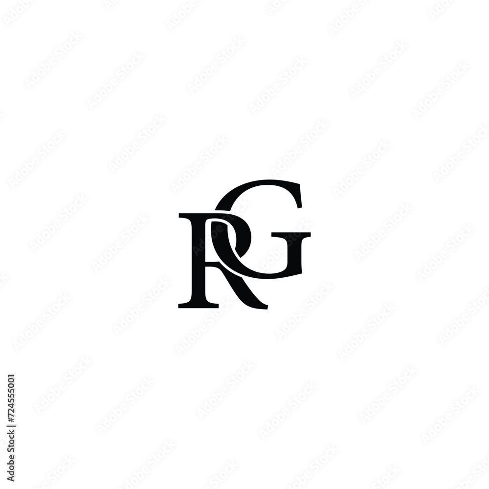RG letter logo design template elements. RG letter vector logo. RG logo design, RG monogram, RG initial, letter RG logo, icon, vector. RG letter logo design template elements. RG letter vector logo. RG logo design, RG monogram, RG initial, letter RG logo, icon, vector.