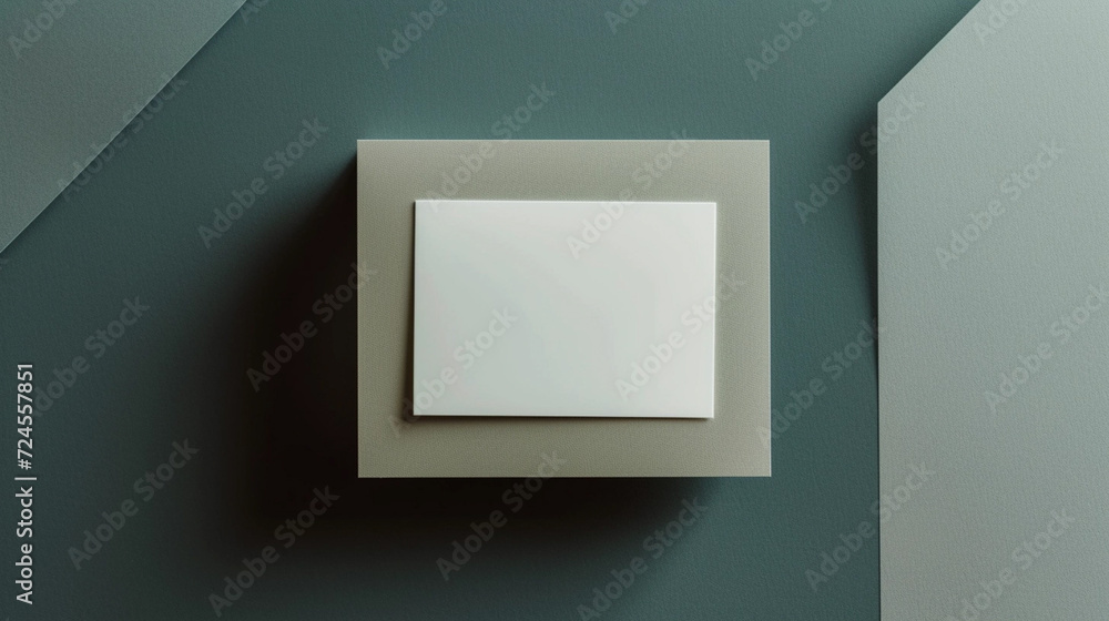 Blank Card Mock-up design for presentation Blank Card Mock-up design for presentation
