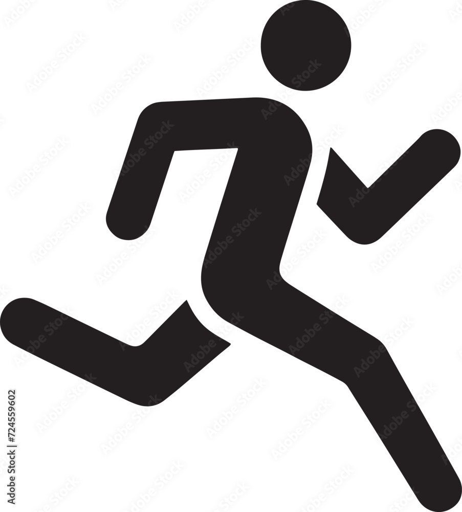 Running Person Icon Running Person Icon