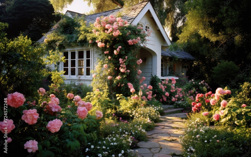 Blooming Cottage Garden