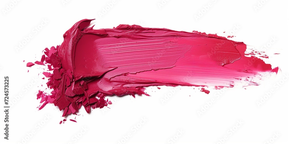 red Lipstick smear red Lipstick smear