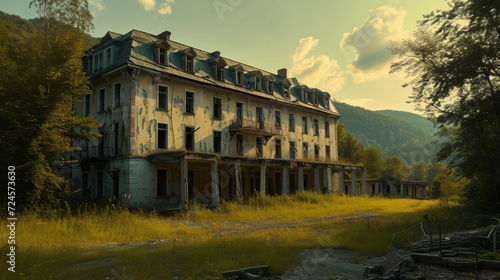 Abandoned hotel