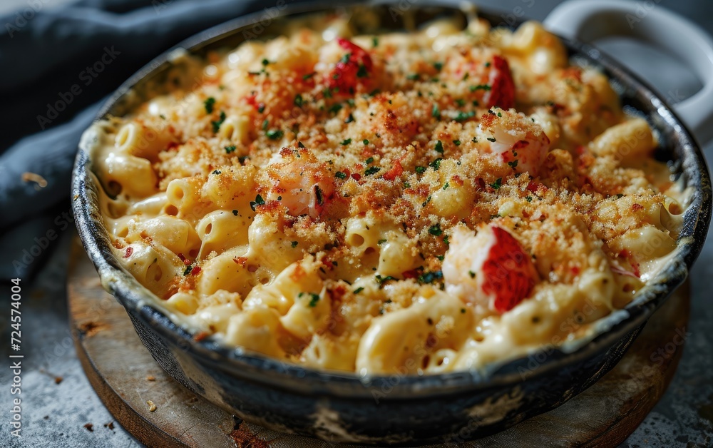 Creamy Lobster Mac and Cheese