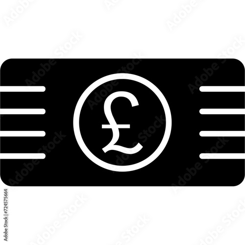United Kingdom Pound currency Icon