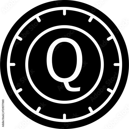 Guatemala Quetzal Coin Icon