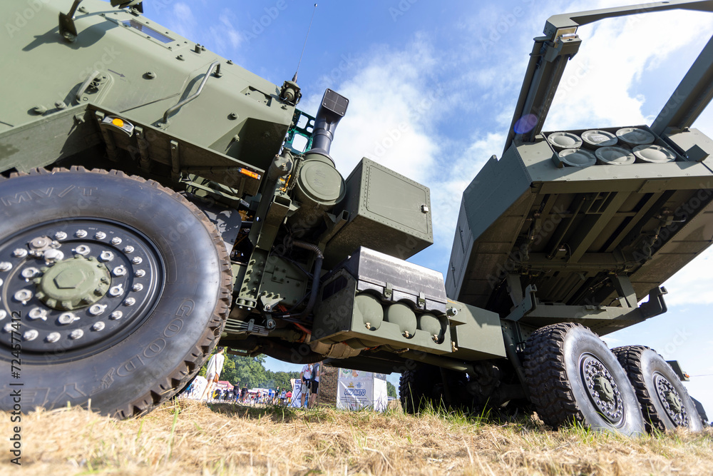 Lockheed M142 Engine 2023-08-26 Radom Poland Lockheed Martin M142 HIMARS -High Mobility ...