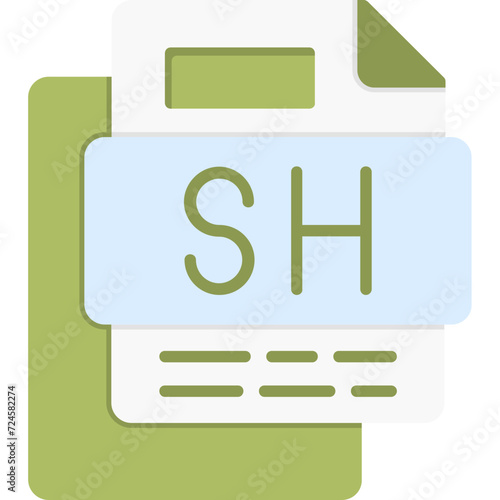 Sh File Icon