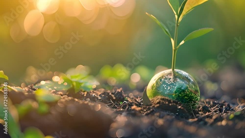 Earth Day and Environment concept photo