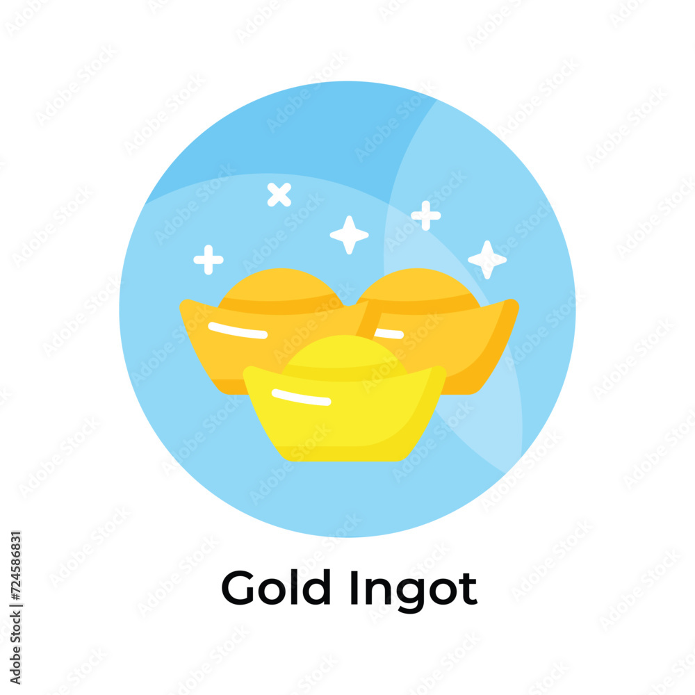 Chinese ingots vector design in modern style, easy to use and download Chinese ingots vector design in modern style, easy to use and download
