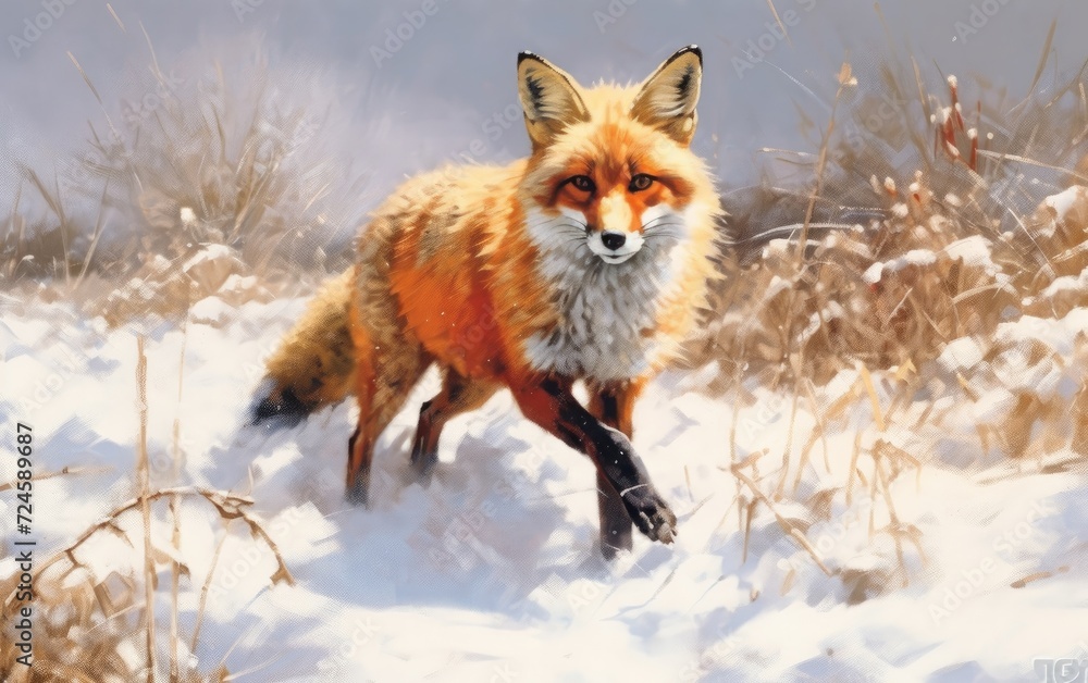 Hunt The Fierce Red Fox