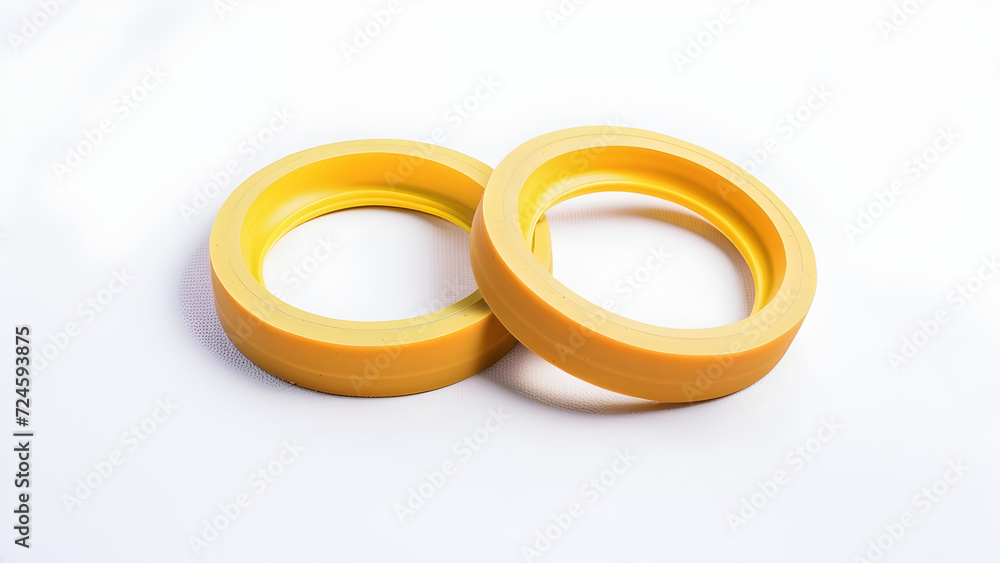 rubber on white background rubber on white background