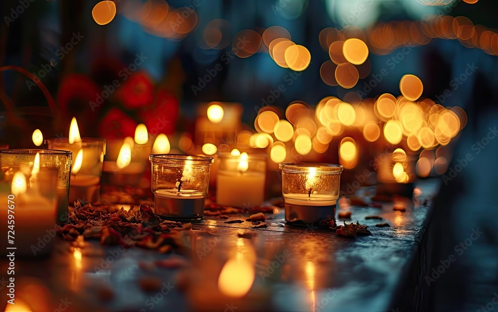 Cancer Hope Illuminated Candle Vigil