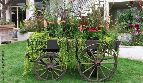 Photography old wagon with flowers
Tivoli, Copenhagen