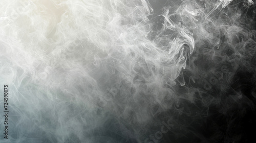 Smoke patterns across a dark to light gradient background