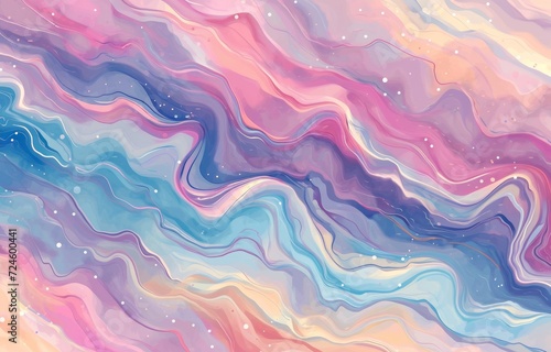 Pastel marble background. Fluid painting abstract texture photo