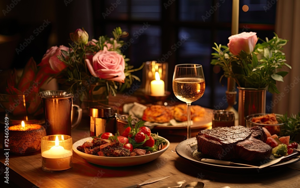 Intimate Valentine Day Chef Dinner