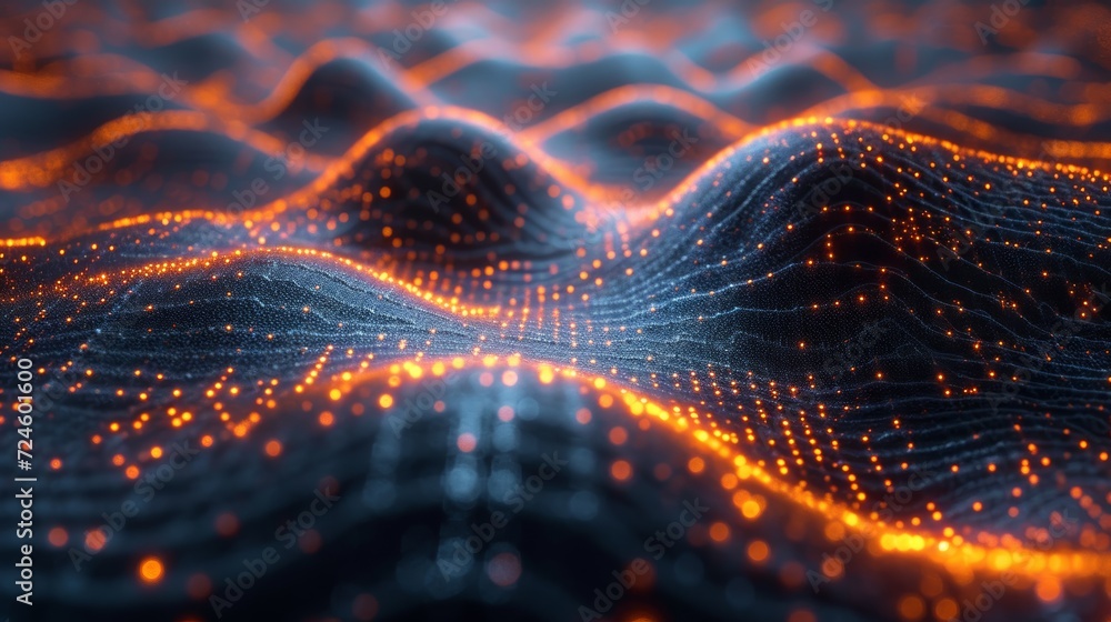An artificial intelligence network hub in a digital world. A vast, sprawling network of luminous data streams and glowing nodes, representing AI's intricate connections and processing capabilities. An artificial intelligence network hub in a digital world. A vast, sprawling network of luminous data streams and glowing nodes, representing AI's intricate connections and processing capabilities.