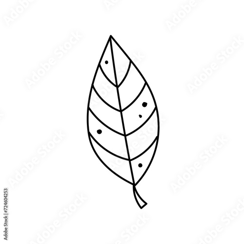 avion en papier doodle mignon noir