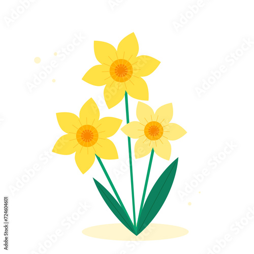 jonquilles géométriques