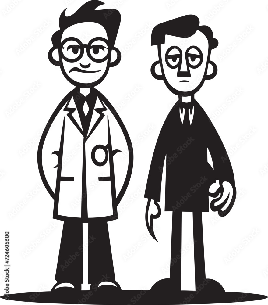 Empathetic Encounters Doctors Connection with Patients in Black Vector Logo Healing Harmony Doctors Synergy with Patients in Black Iconic Design Empathetic Encounters Doctors Connection with Patients in Black Vector Logo Healing Harmony Doctors Synergy with Patients in Black Iconic Design
