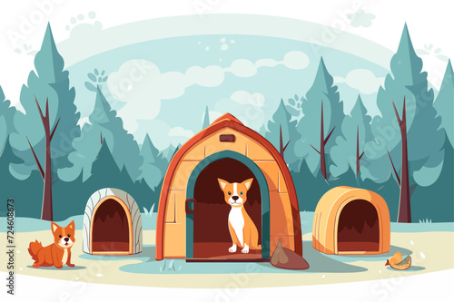 humane shelter for animals, caring for homeless animals