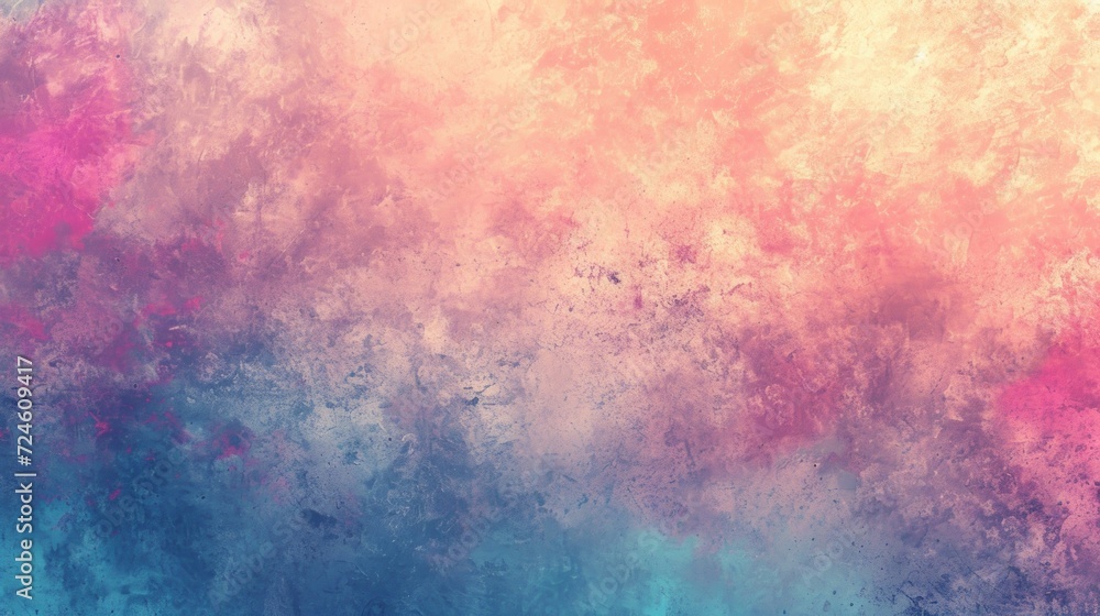 Fototapeta premium Rainbow abstract watercolor background