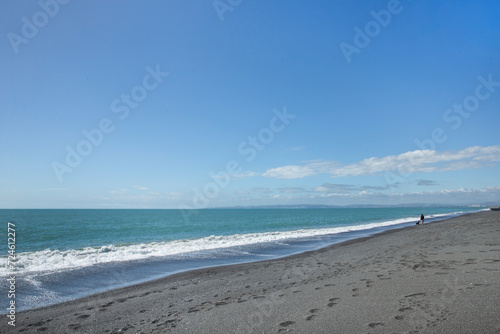 Beach and ocean. Napier Hawke s Bay New Zealand. Coast. 