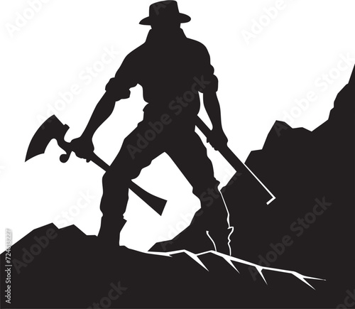 Quarry Quester Pursuing Precious Stone Deposits Subterranean Seeker Uncovering Hidden Treasures