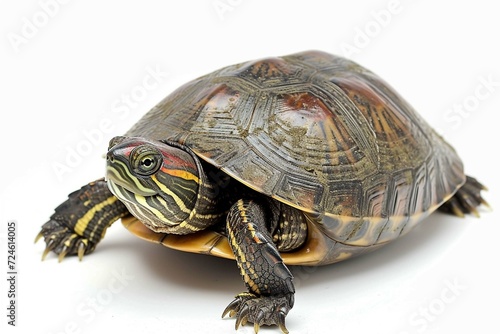 turtle on a white background