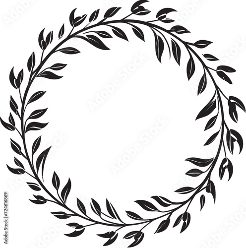 Phantom Finesse Finessed Black Leaf Wreath Obsidian Odyssey Odyssey of Black Doodle Leaves