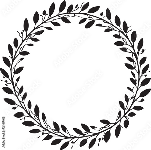 Eclipse Ensemble Ensemble of Black Doodle Leaves Wreath Phantom Finesse Finessed Black Doodle Leaves Wreath