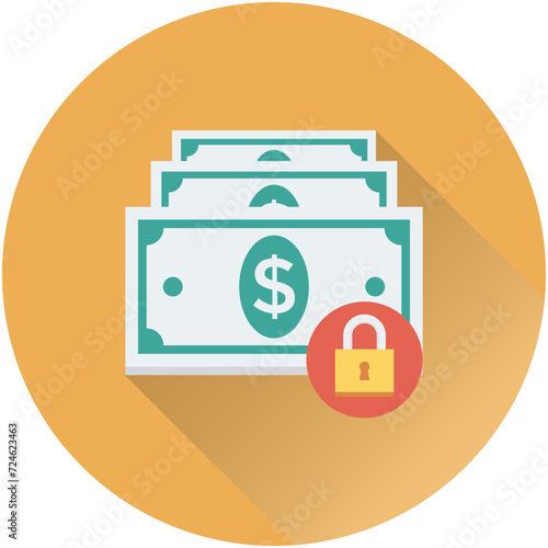 Money Security Vector Icon 