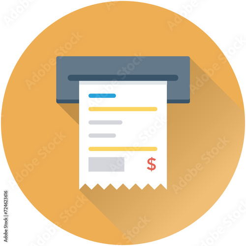 Cash Withdrawal Vector Icon 