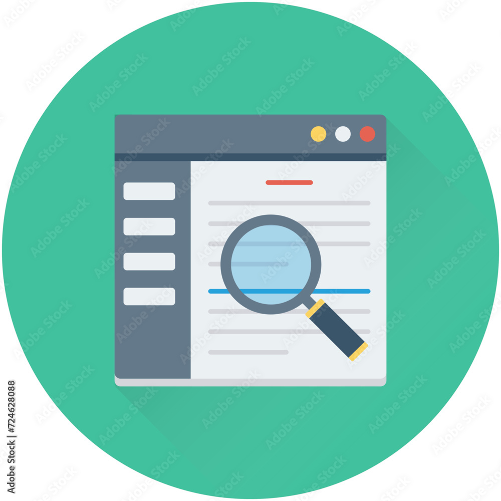 Browser Vector Icon Browser Vector Icon