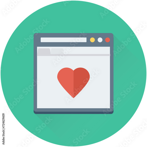 Love Chatting Vector Icon