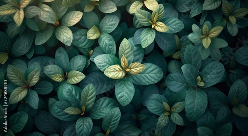 green foliage leaves wallpaper background