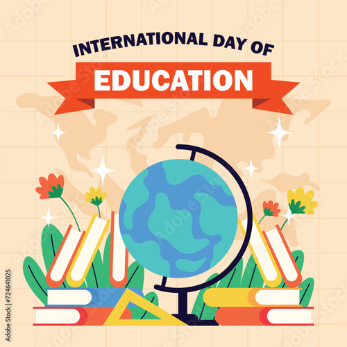 International day of education background