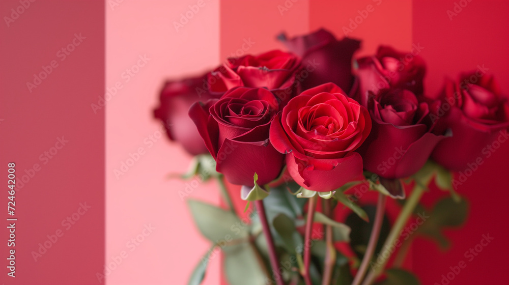 Fototapeta premium Valentine's Day pallet