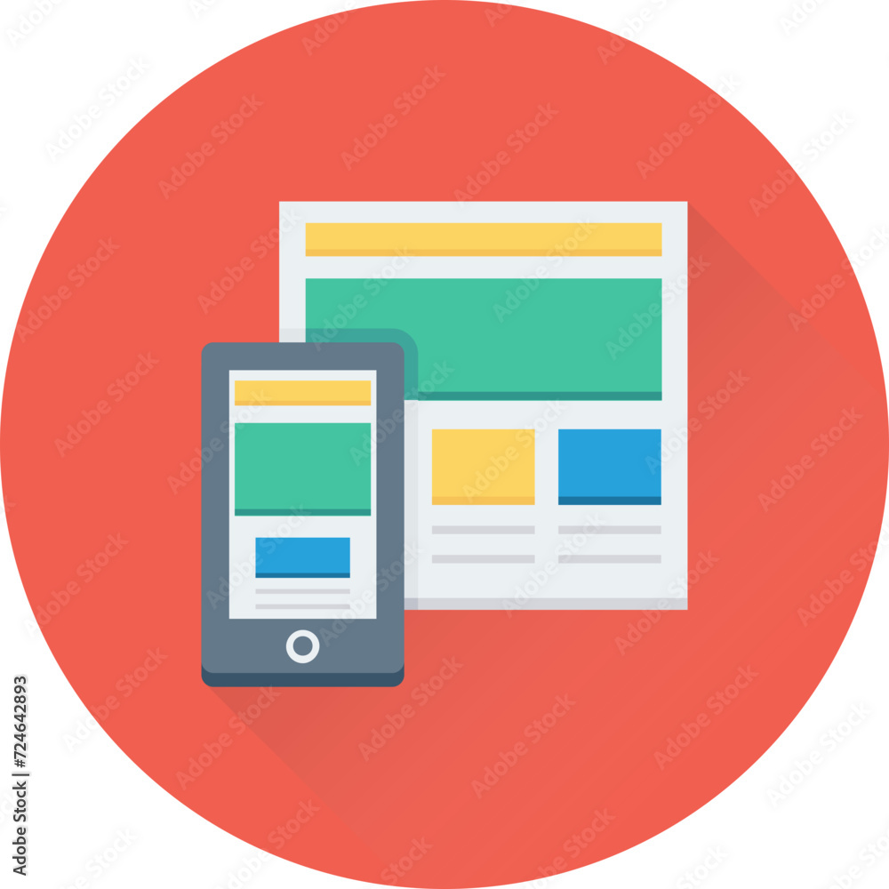 Responsive Vector Icon Responsive Vector Icon