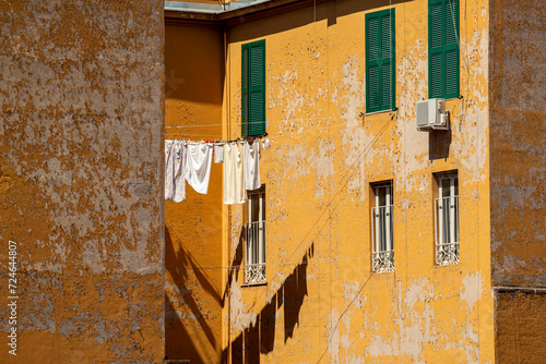 Canvas Print Séchage du linge