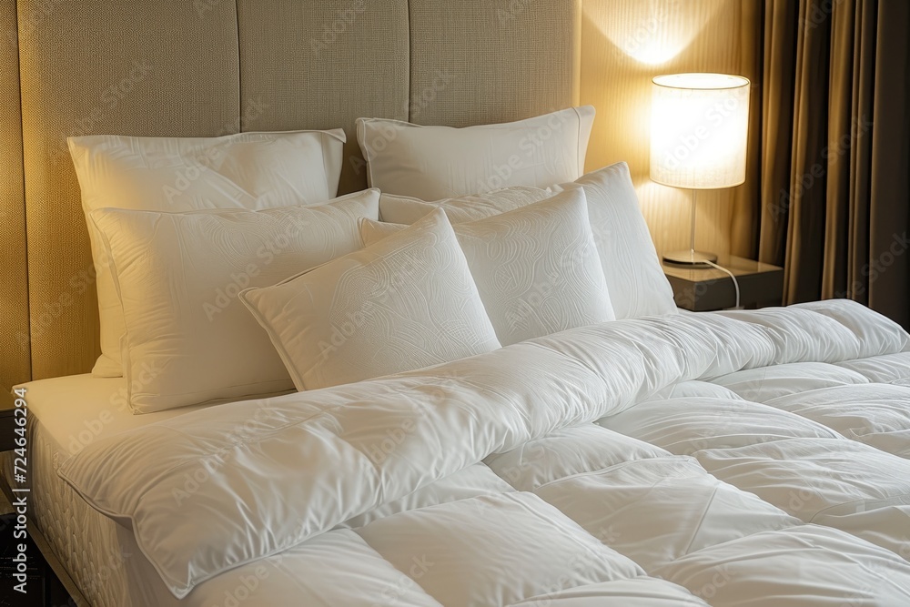 Obraz premium Bed with linens