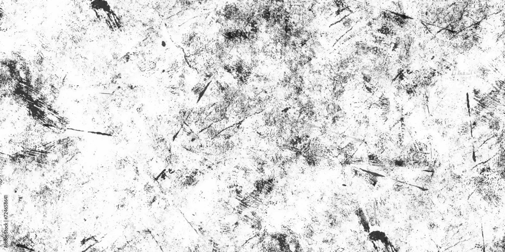 Luxury white paper texture with speckled grunge black and white crack paper texture design. Rustic Texture floor concept surreal granite quarry stucco distress overlay with monochrome design, old dust - obrazy, fototapety, plakaty 