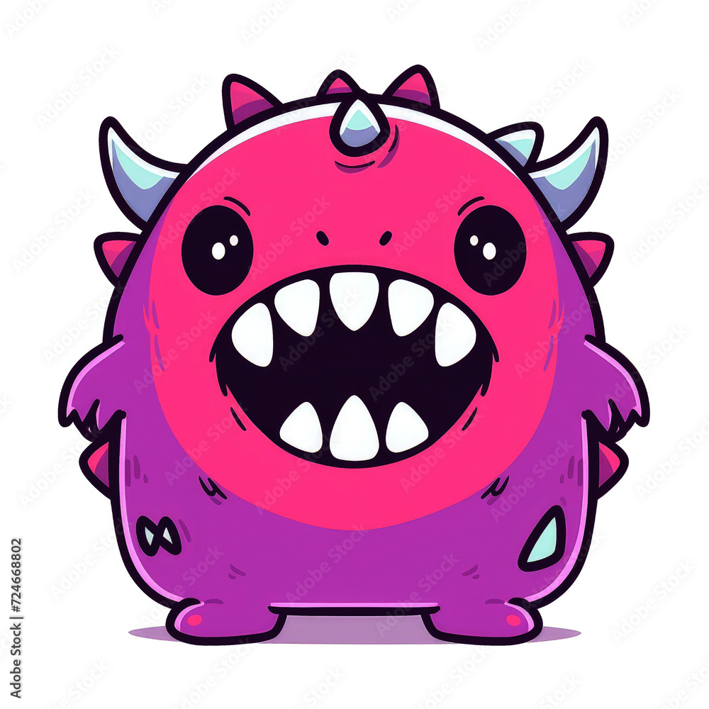 Scary monster game character for your project. creepy creature design generative ai Scary monster game character for your project. creepy creature design generative ai