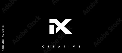 IX Letter Initial Logo Design Template Vector Illustration